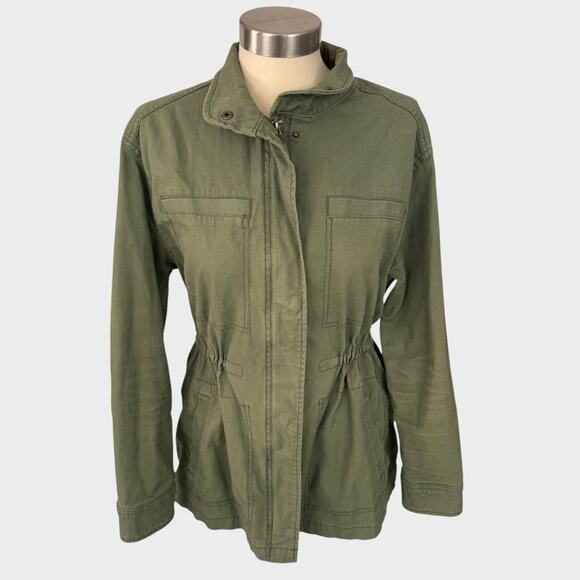 Old Navy Small Utility Barn Jacket Olive Green - Picture 1 of 7
